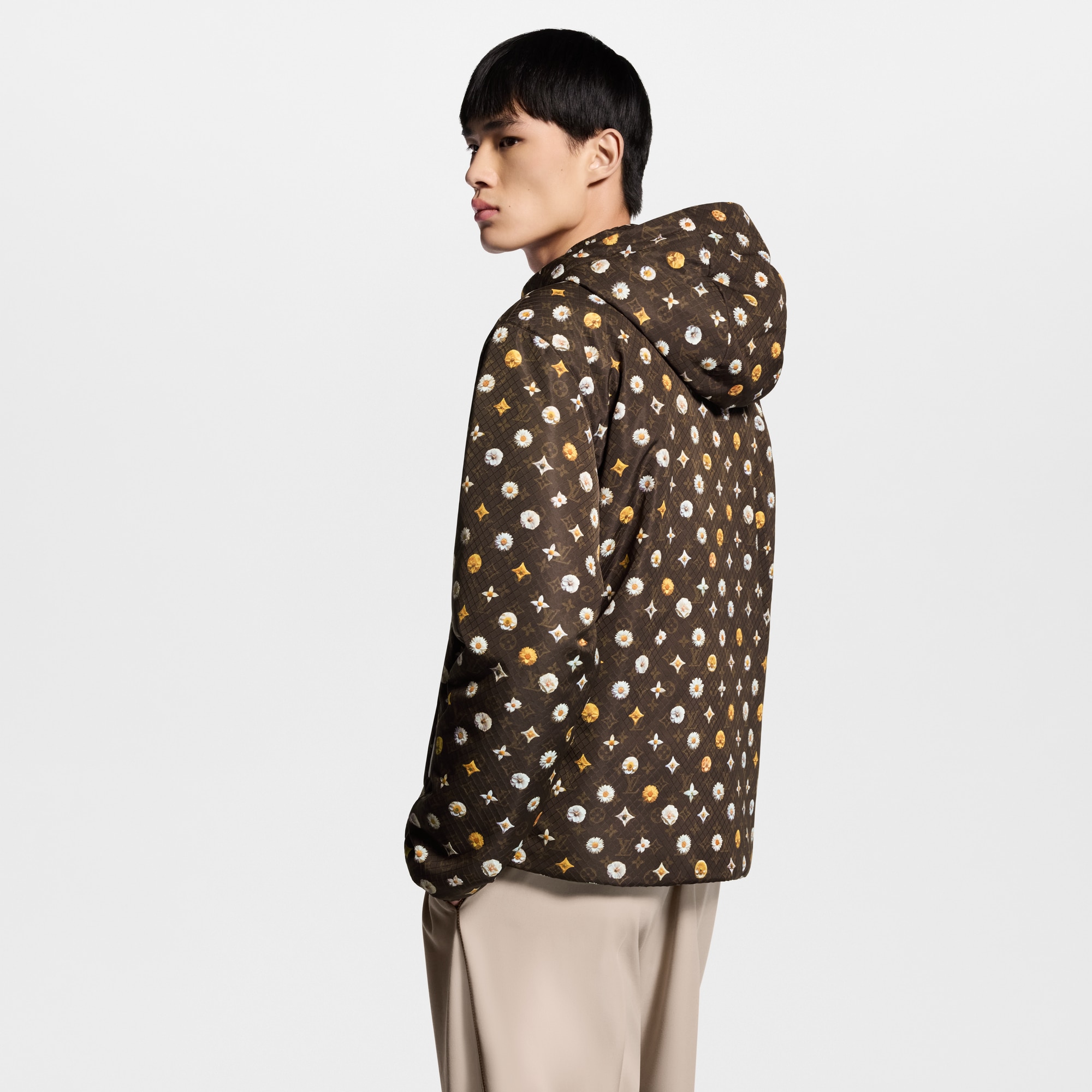 Monogram Printed Nylon Windbreaker - Ready-to-Wear 1AJRGY | LOUIS